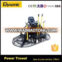 46" double 1.2 meter Kohler engines ride-on power trowel machine