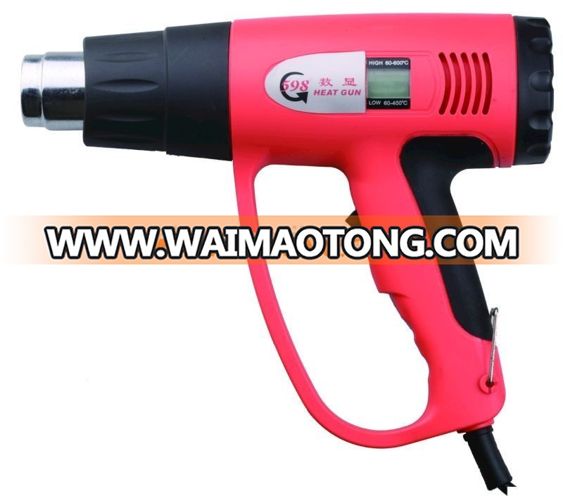 Professional Digital Display Hot Air Gun/Heat Gun 2000w China Factory